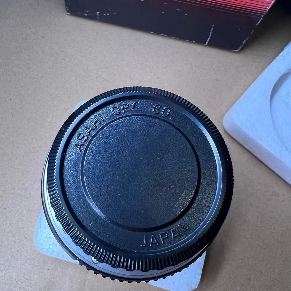 Vintage SMC Pentax-M 150mm f/3.5 Lens w/ Case and Box Excellent Condition